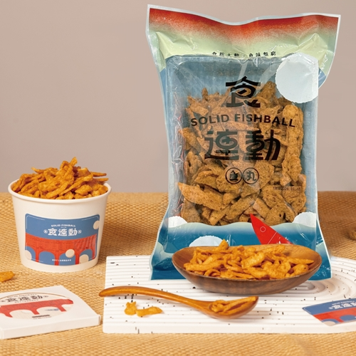 【食連動魚丸】甜不辣酥(鹹蛋黃風味)